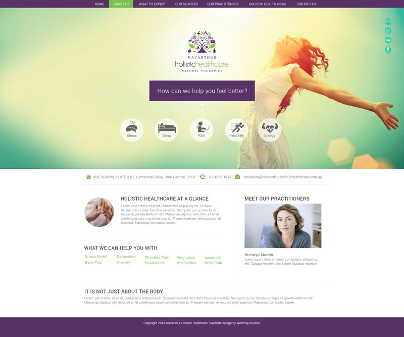 webfrog website design development website design and markwell design group